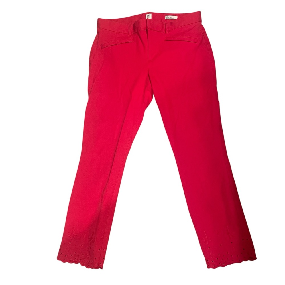 GAP Bold Red Trousers
